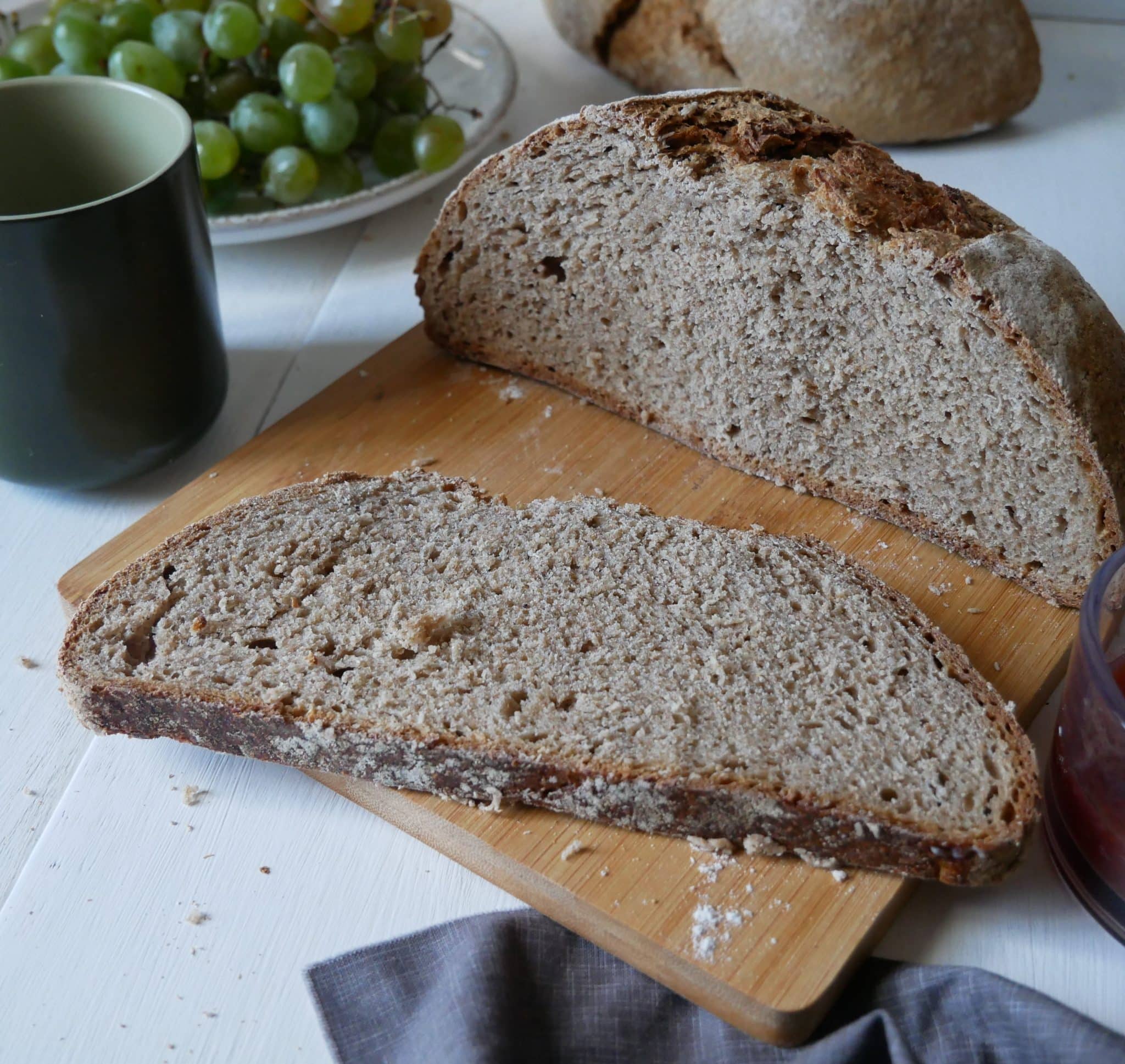 pain complet au levain de seigle