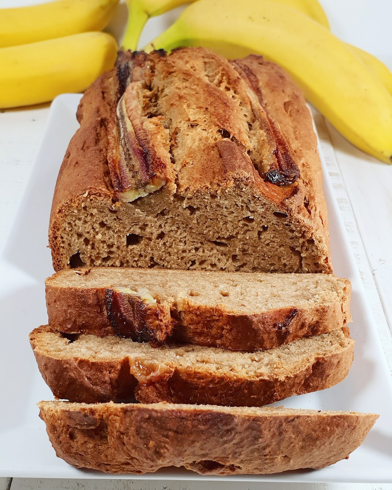 BANANA BREAD sans oeuf à l'épeautre (alternative vegan)