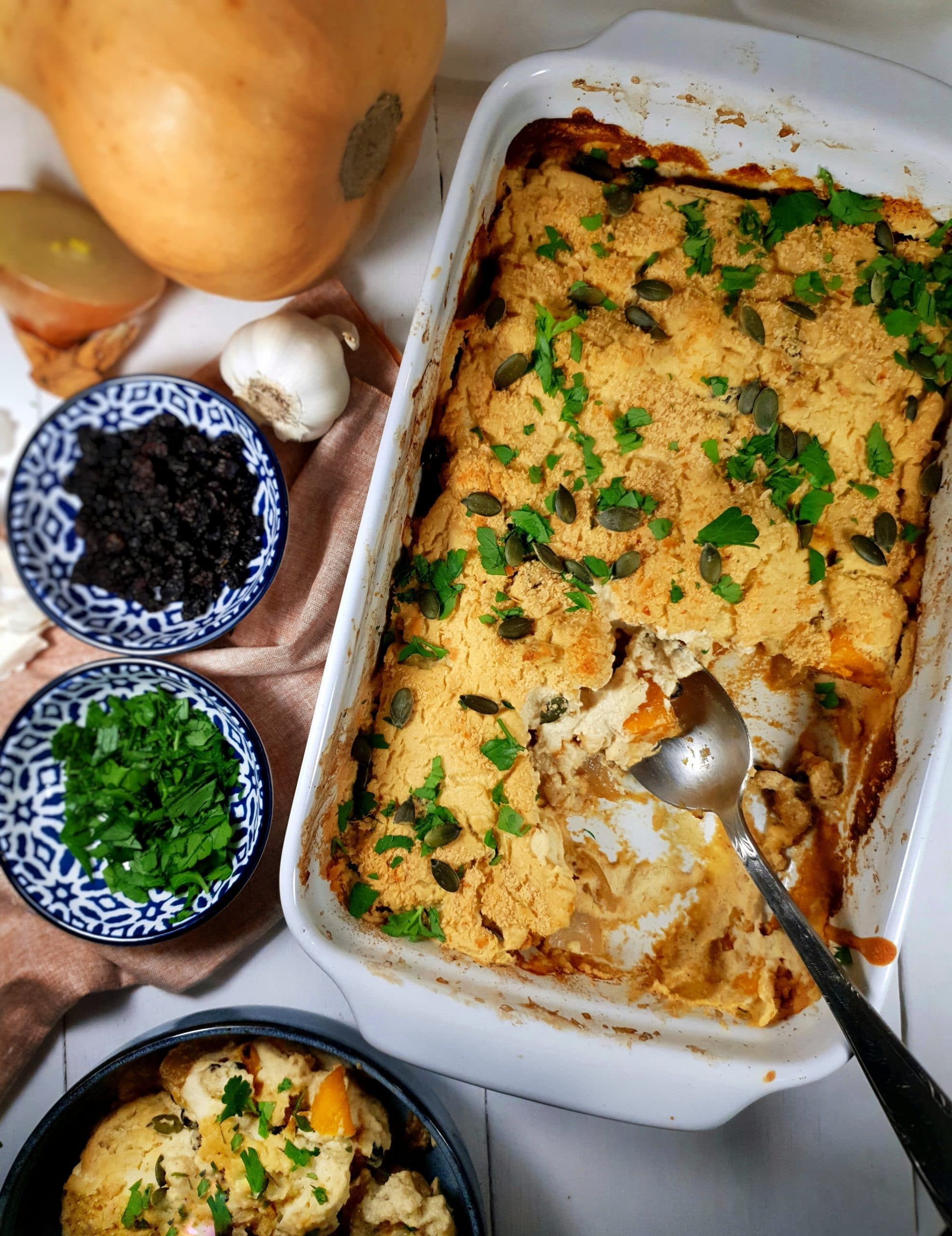 GRATIN d'hiver & béchamel végan protéinée