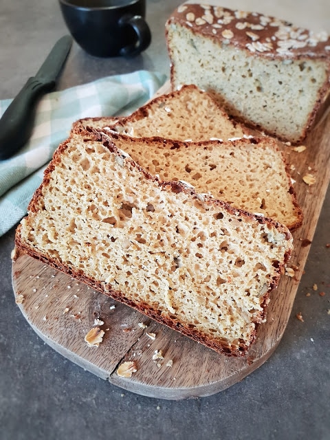 PAIN PROTÉINÉ QUINOA & OEUFS (sans gluten)