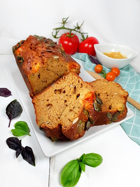 CAKE TOMATES/BASILIC (sans gluten)