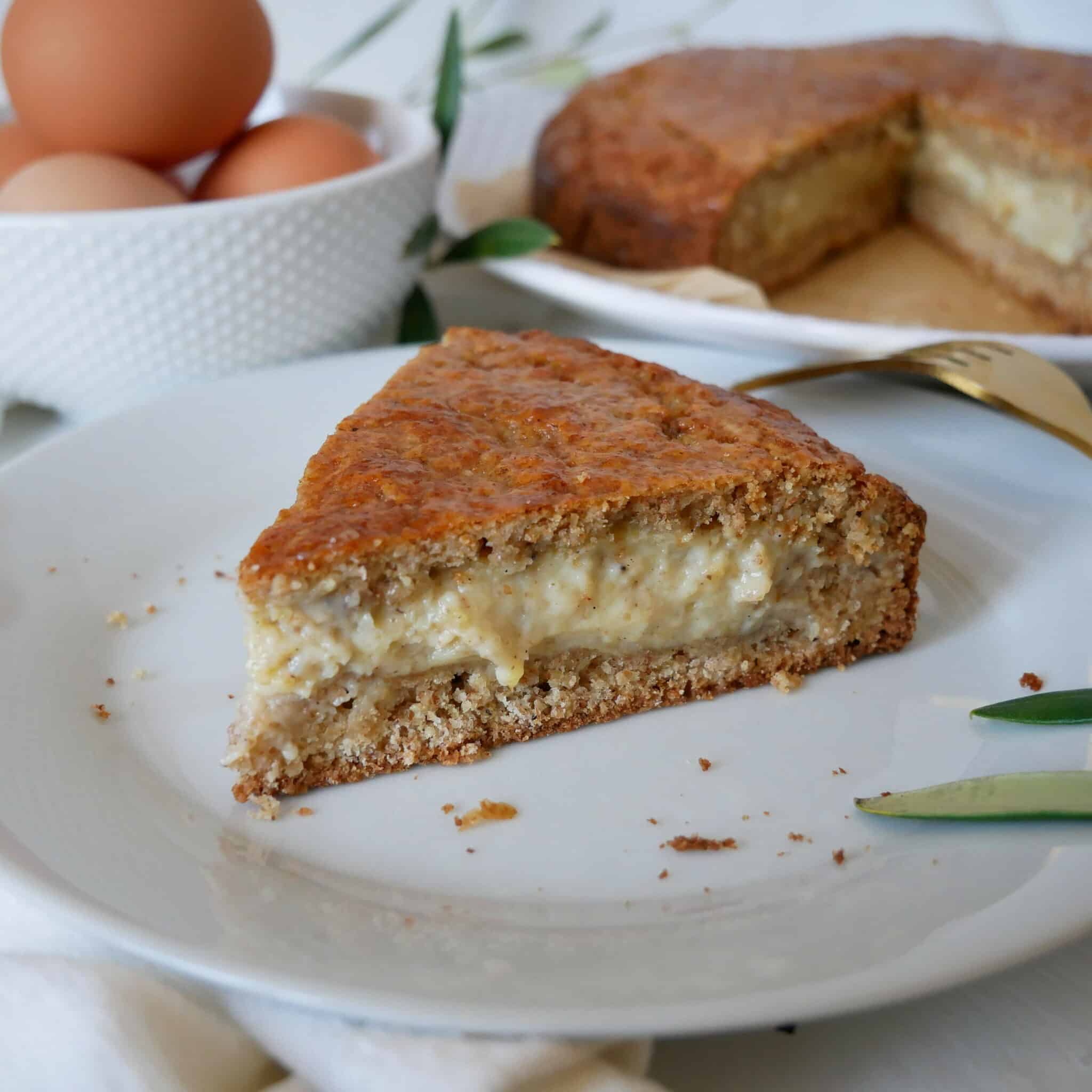 gâteau basque healthy