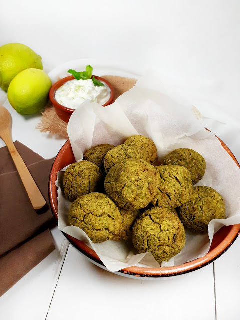 FALAFELS AUX FEUILLES DE CELERI BRANCHE (sans gluten - végétalien)