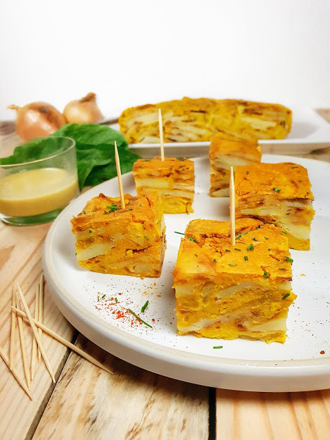 TORTILLAS ESPAGNOLE SANS OEUFS