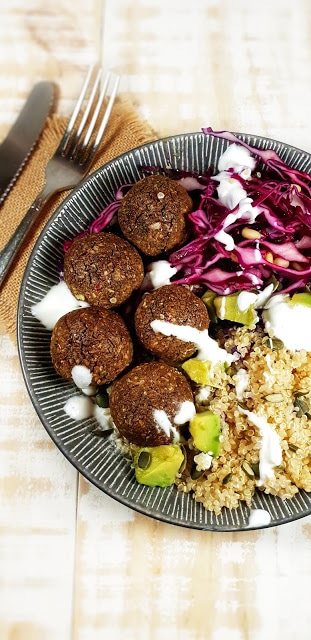 BOULETTES POIS CHICHES/ORTIES