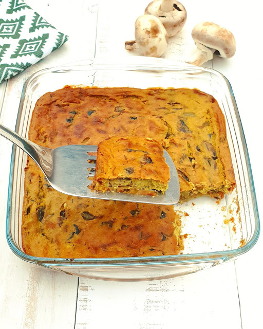 OMELETTE SANS OEUFS AU FOUR PROTÉINÉE