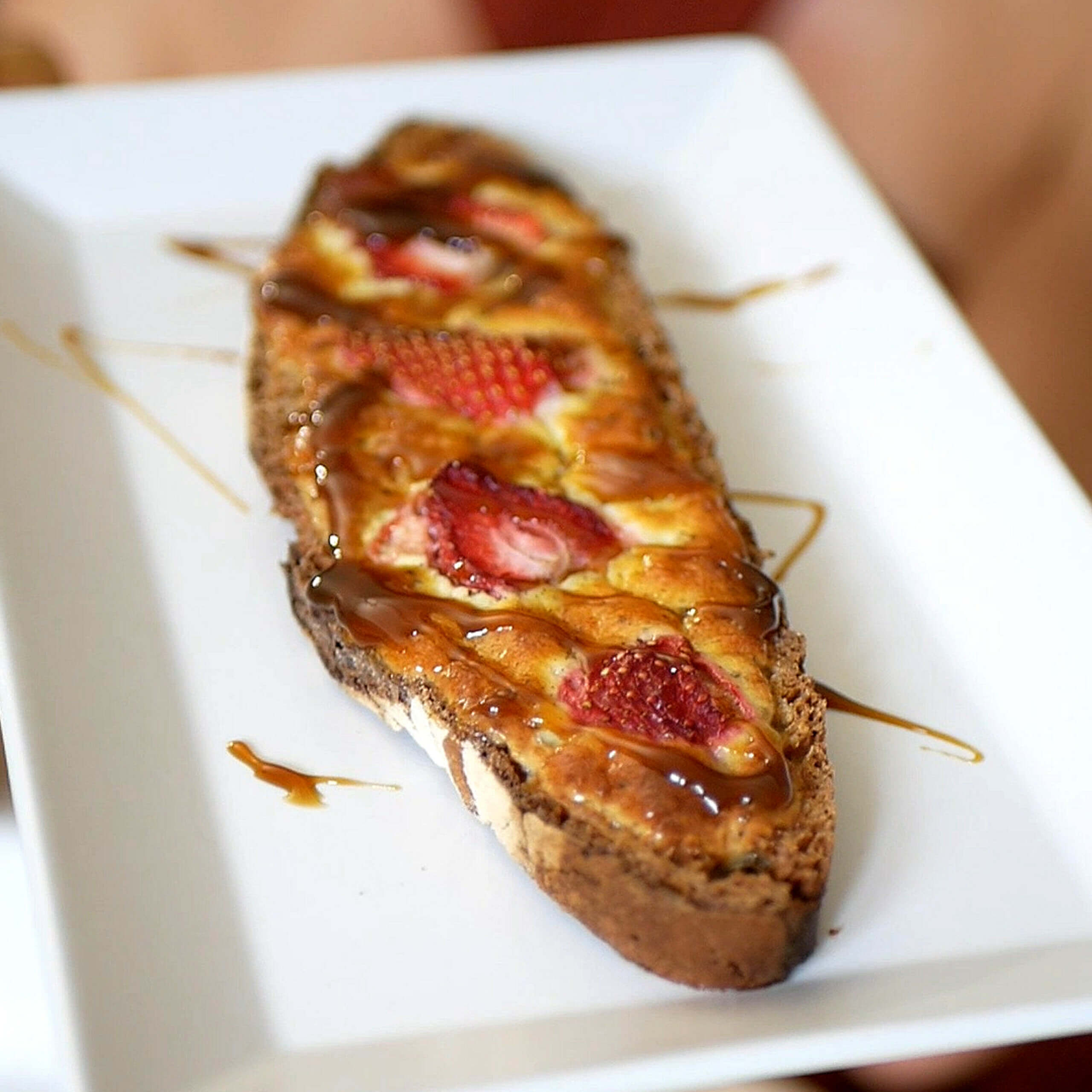 TOASTS petit-déjeuner façon clafoutis