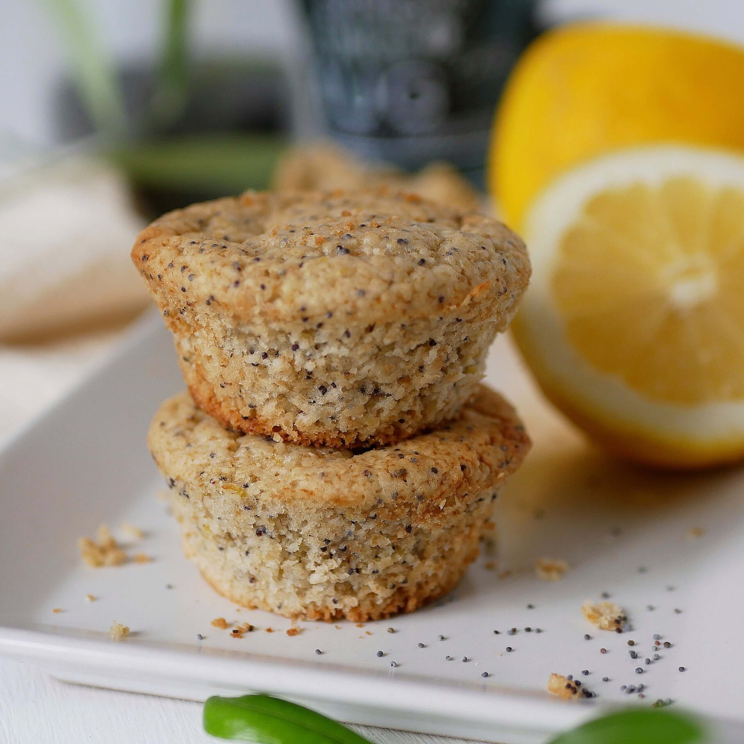 cake citron pavot (vegan, ig bas)