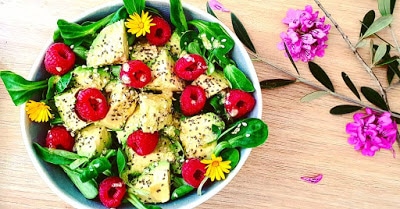 BUDDHA BOWL VEGAN AVOCAT/FRAMBOISES