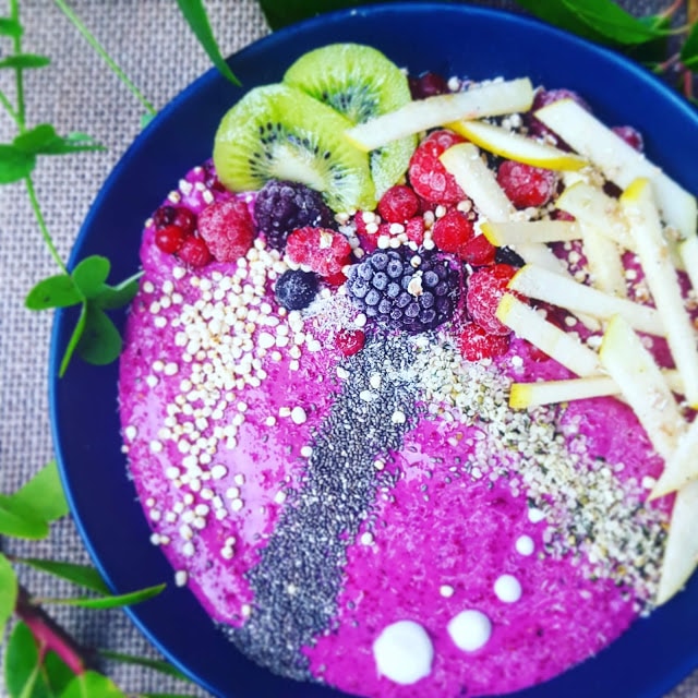 SMOOTHIE BETTERAVE-FRUITS ROUGES (antioxydant)