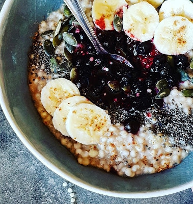 PORRIDGE CRÉMEUX AU SORGHO