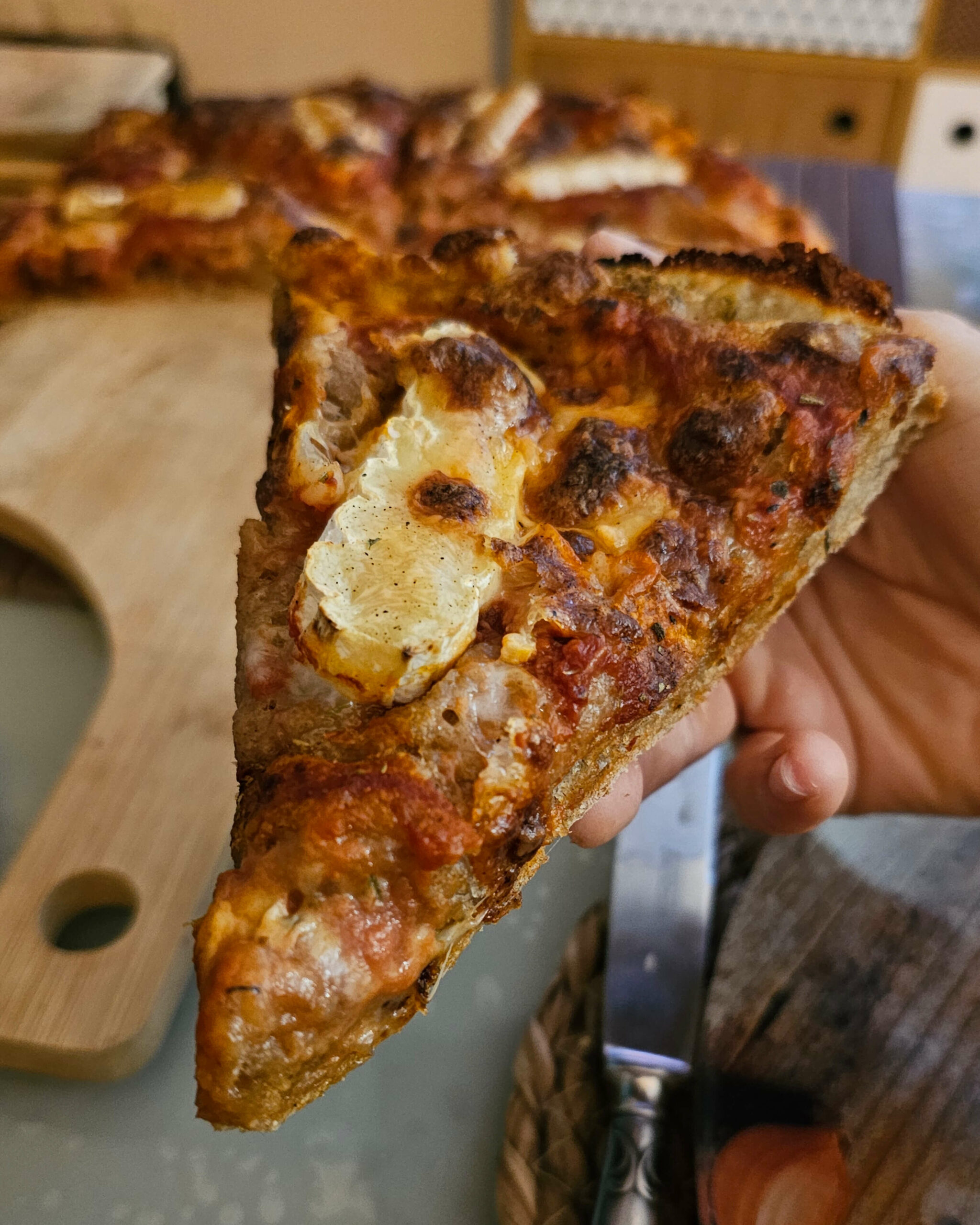 pâte à piza au levain maison