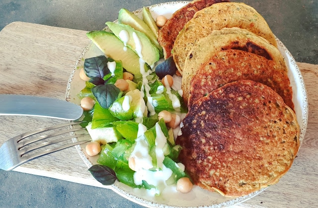 Pancake salé (vegan-sans gluten)