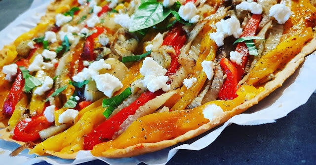 TARTE SALÉE DU SOLEIL (végétarien-sans gluten)