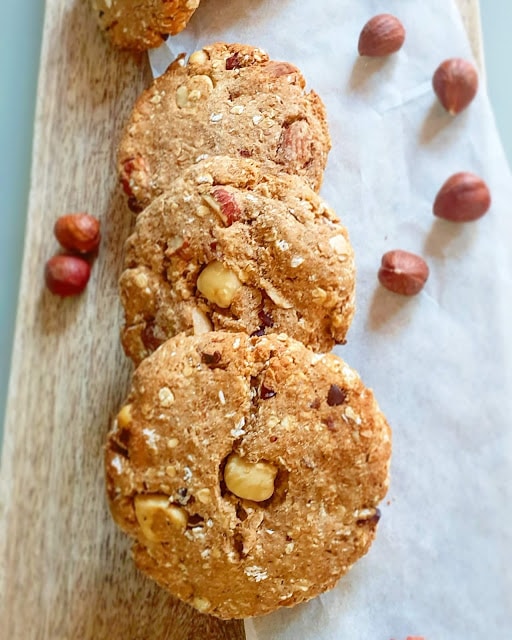 BISCUITS NOISETTES AU POIVRE TIMUR DE SICHUAN (vegan - avec alternative sans gluten)