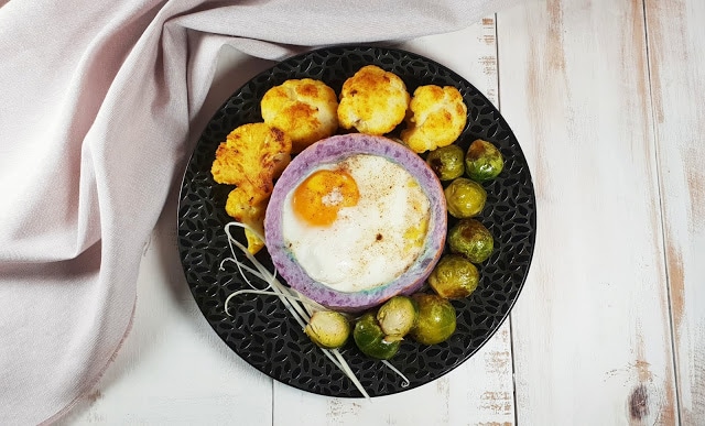 OEUF COCOTTE à la crème de poireaux