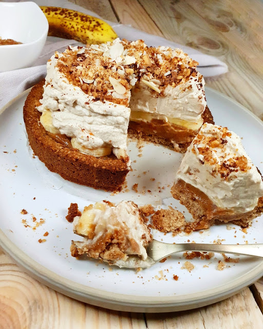 TARTE BANANE "BANOFFEE" (vegan, sans gluten)