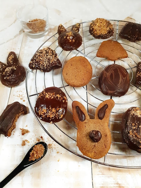 BISCUITS NOISETTES ( allégés, sans gluten, vegan)