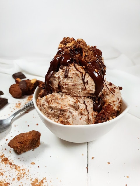 GLACE AUX COOKIES SANS LACTOSE SANS OEUF SANS GLUTEN