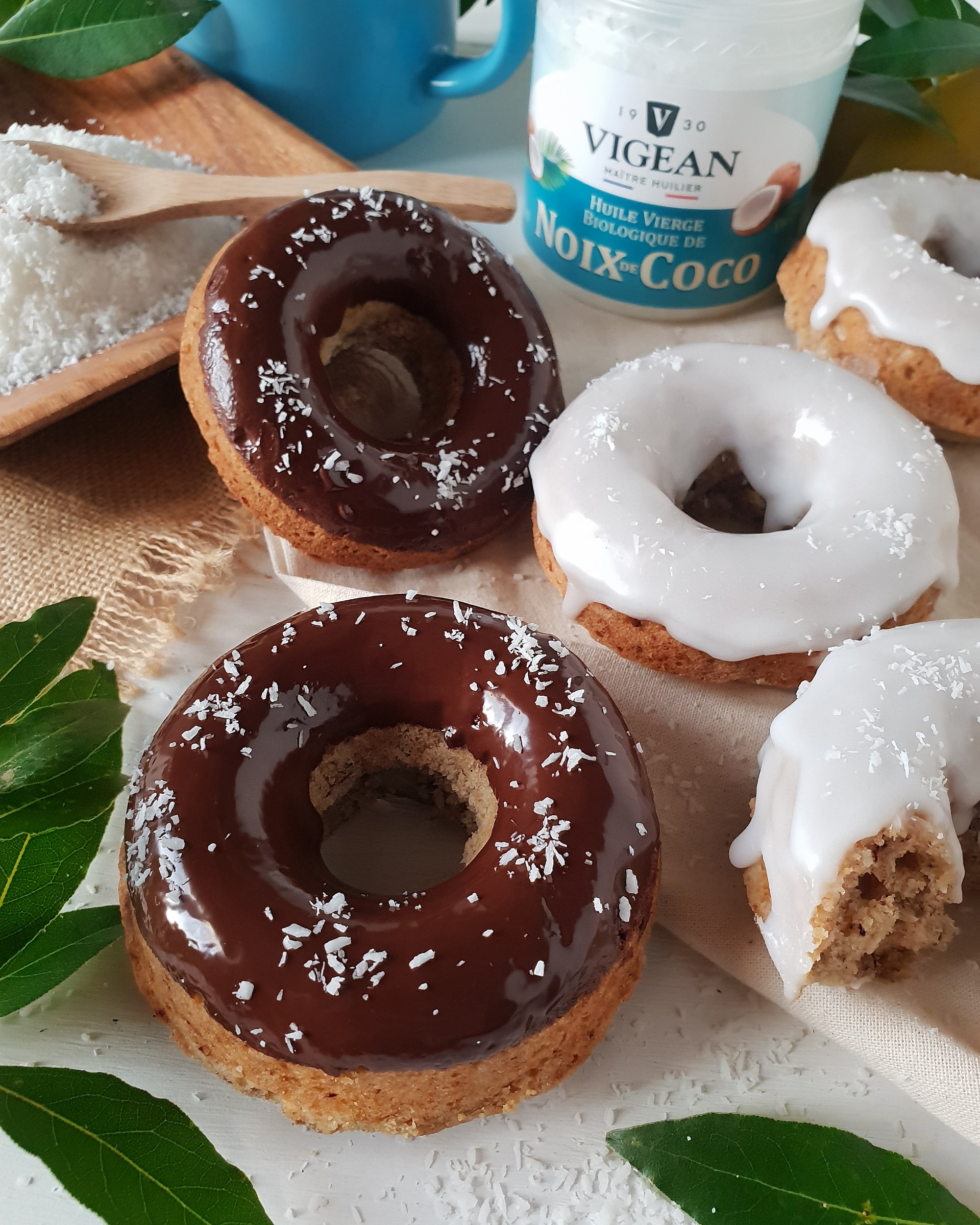 Donuts vegan coco banane