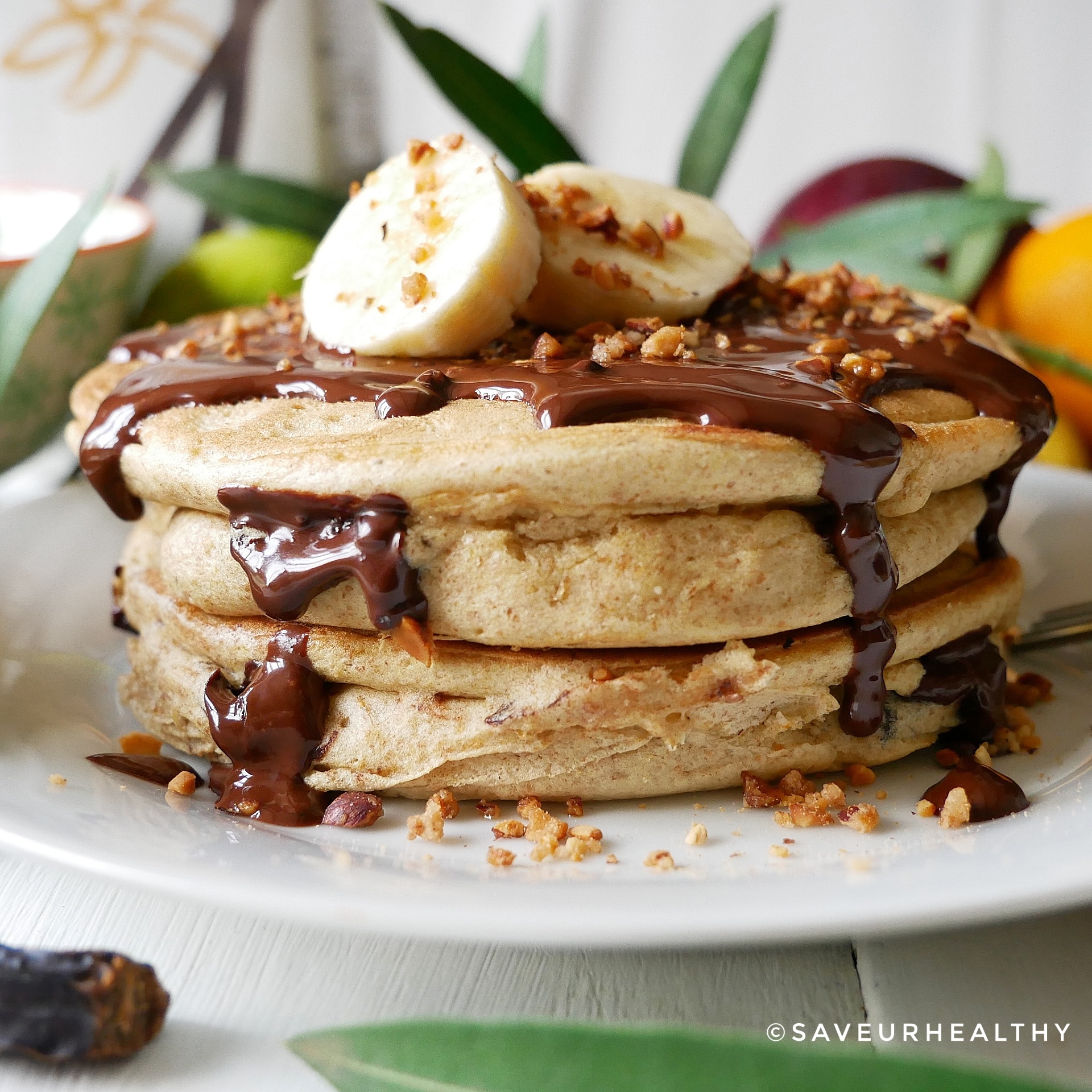 pancakes fluffy sans gluten et sans lactose