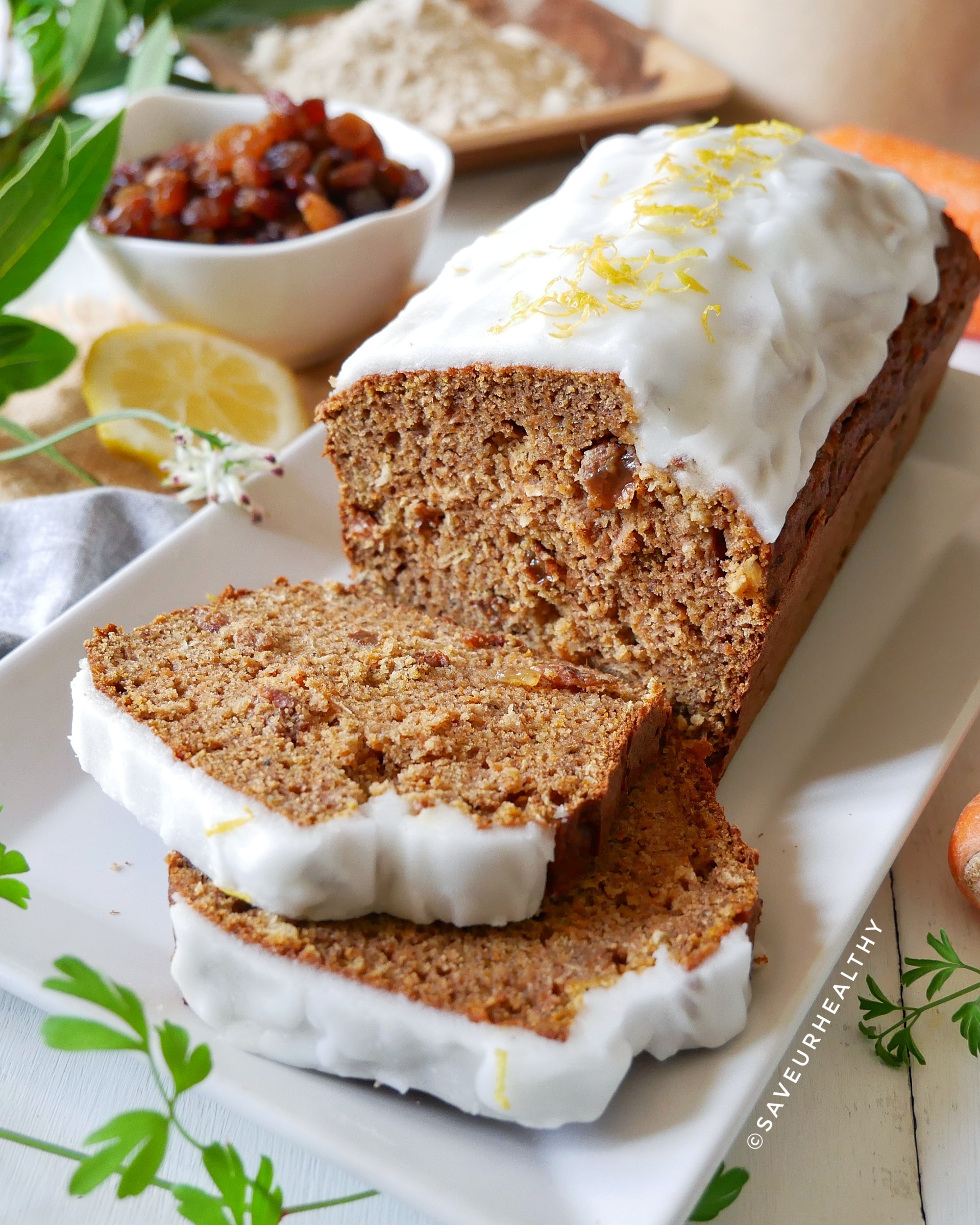 CARROT CAKE sans gluten sans lactose