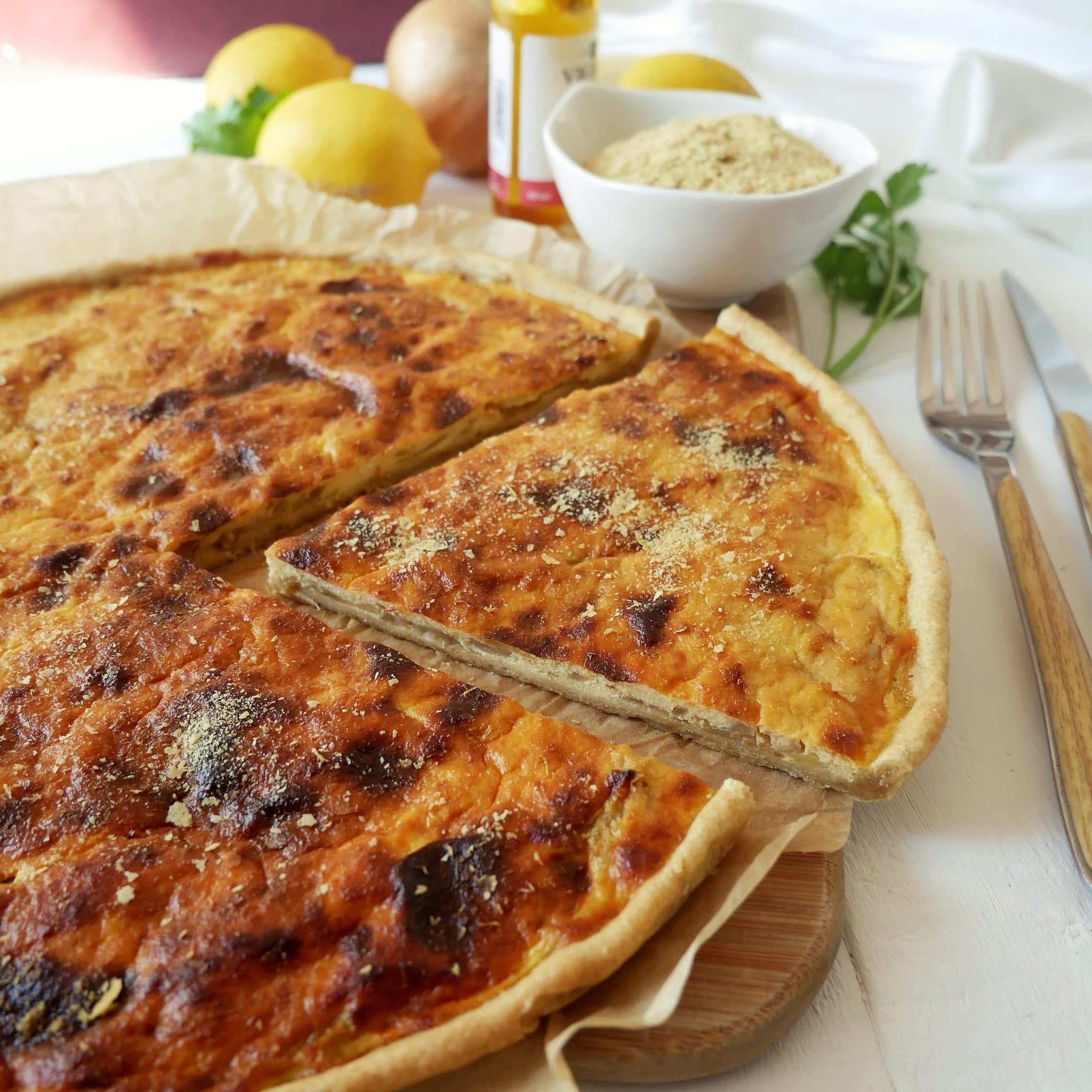 TARTE RUTABAGA & TOFU SOYEUX