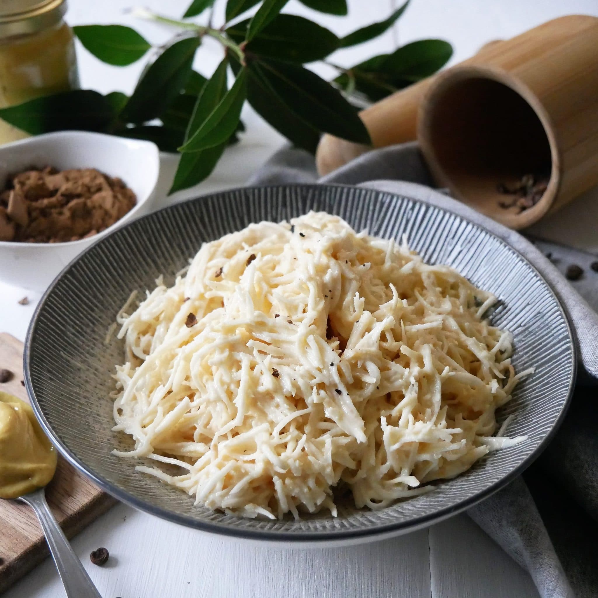 céleri rémoulade allégée (vegan-sans lactose)