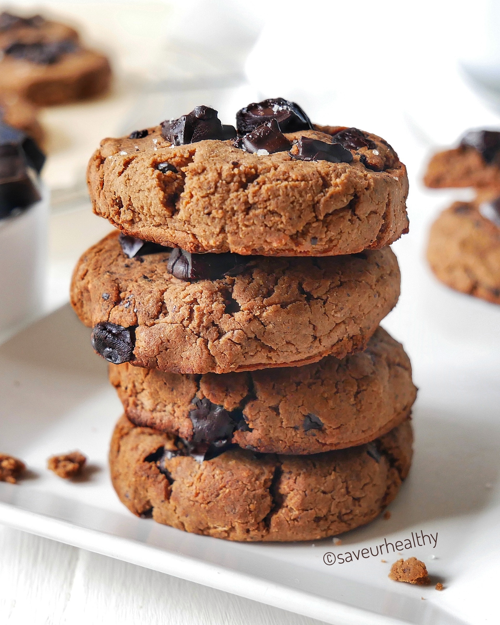 COOKIES AUX POIS CHICHES (vegan-sans gluten)