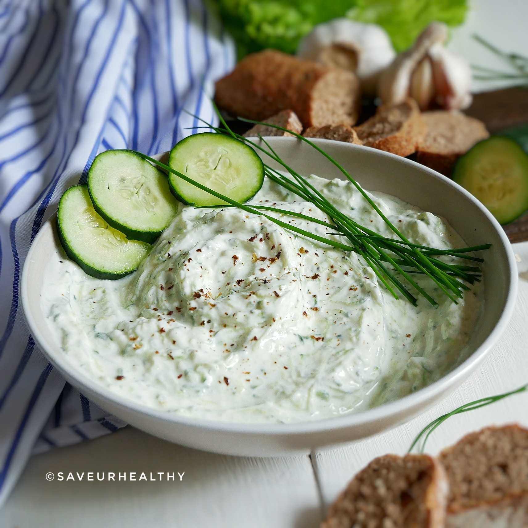 TZATZIKI allégé sans lactose