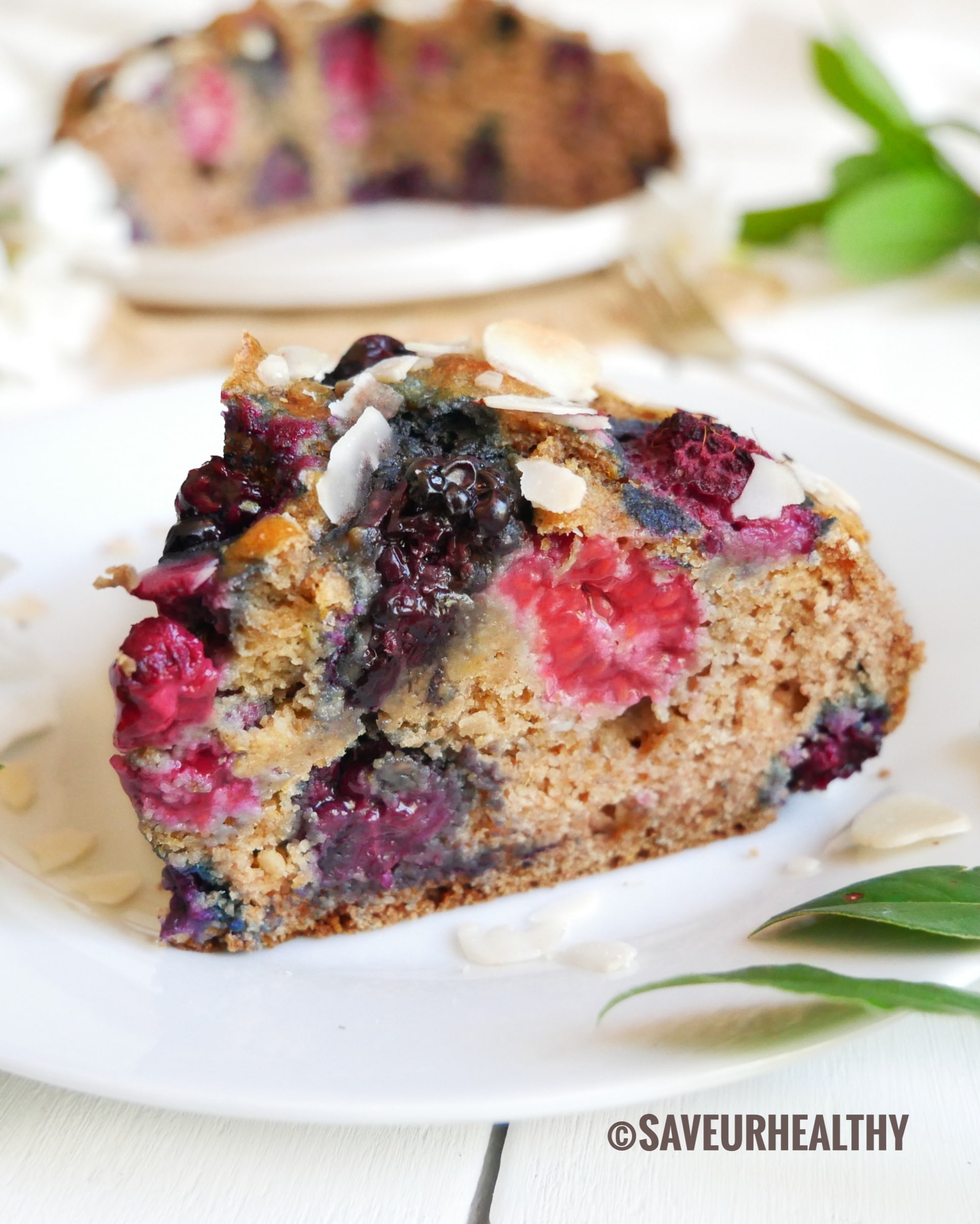CAKE IG BAS fruits rouges amande & orge mondé