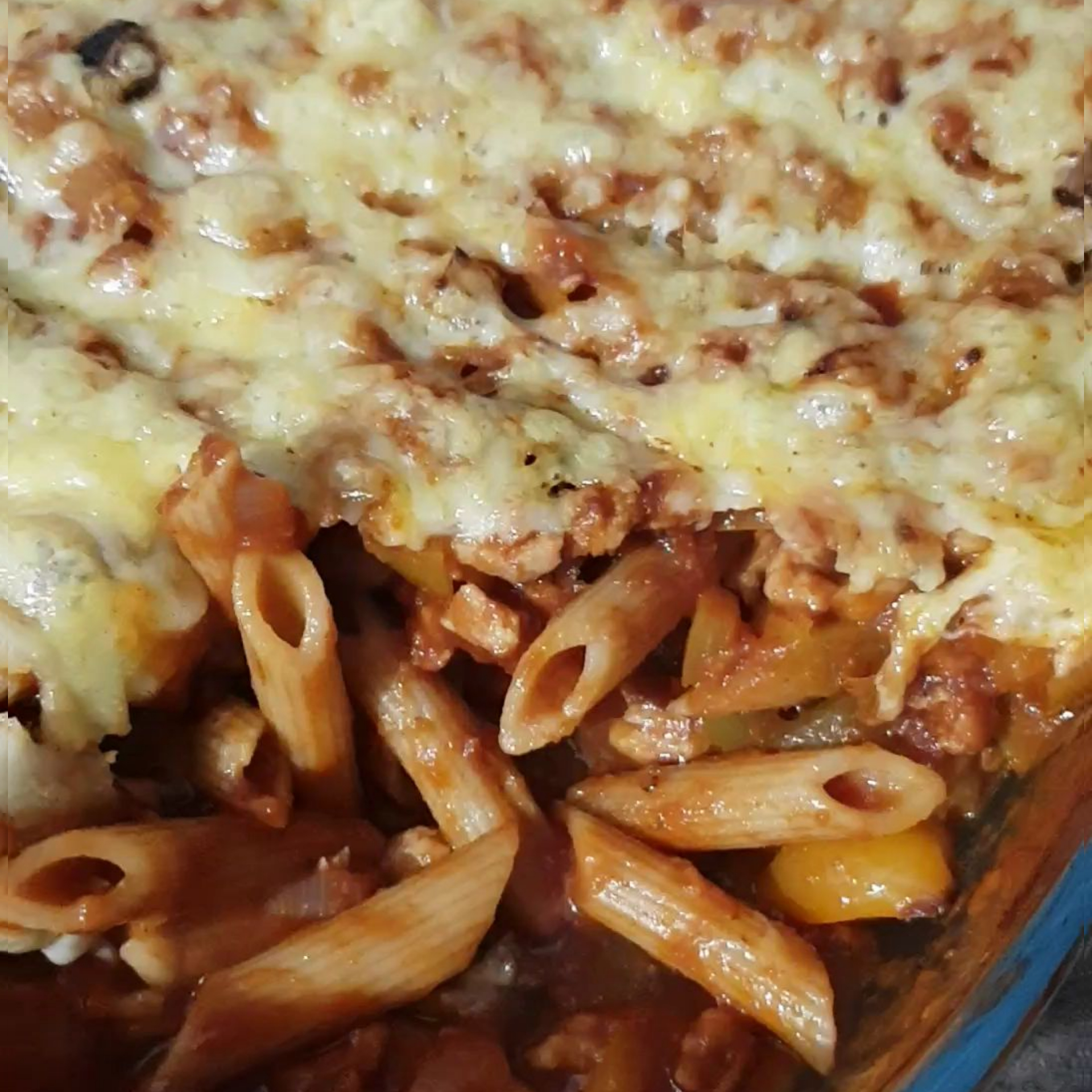 GRATIN pâtes bolognaise végétarienne