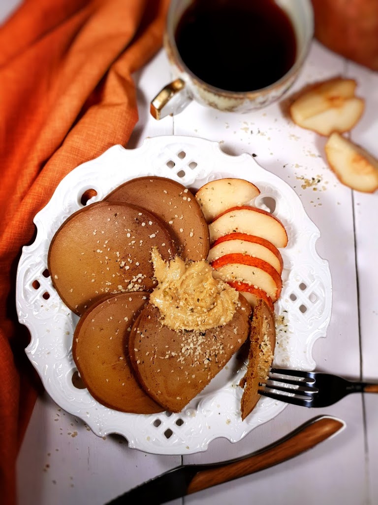 PANCAKES PATATE DOUCE, sans gluten et sans lactose