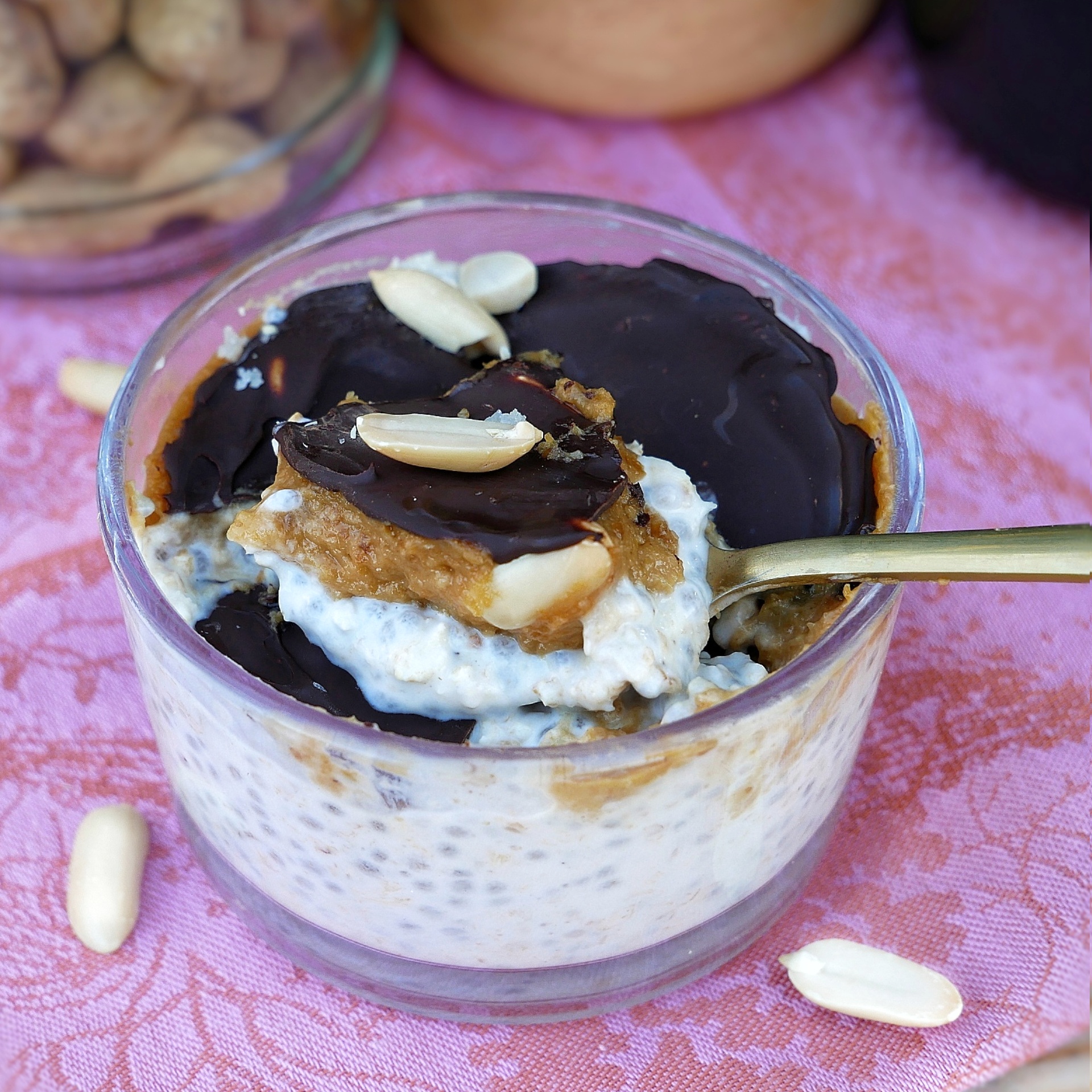 OVERNIGHT PORRIDGE façon SNICKERS