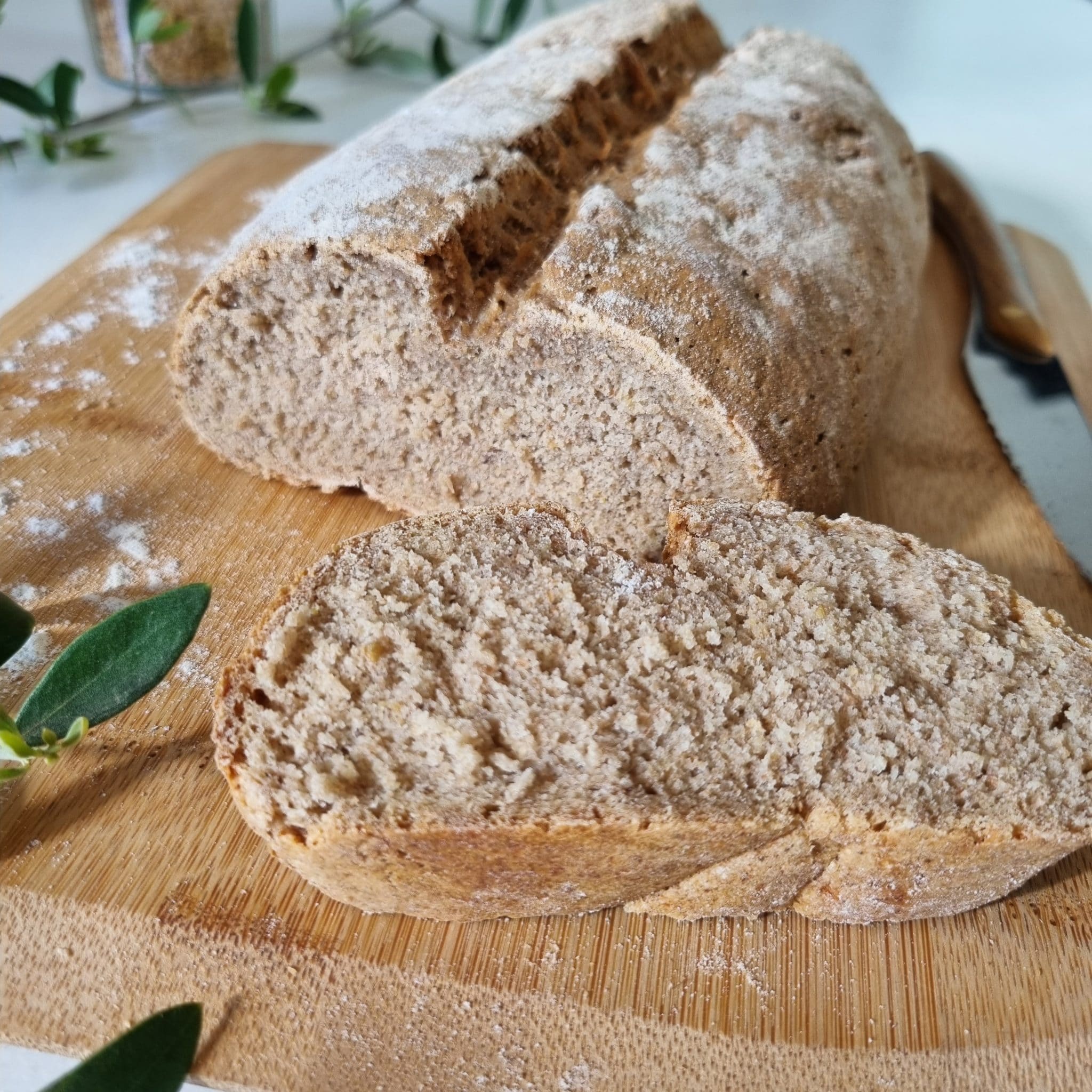Pain complet maison au seigle