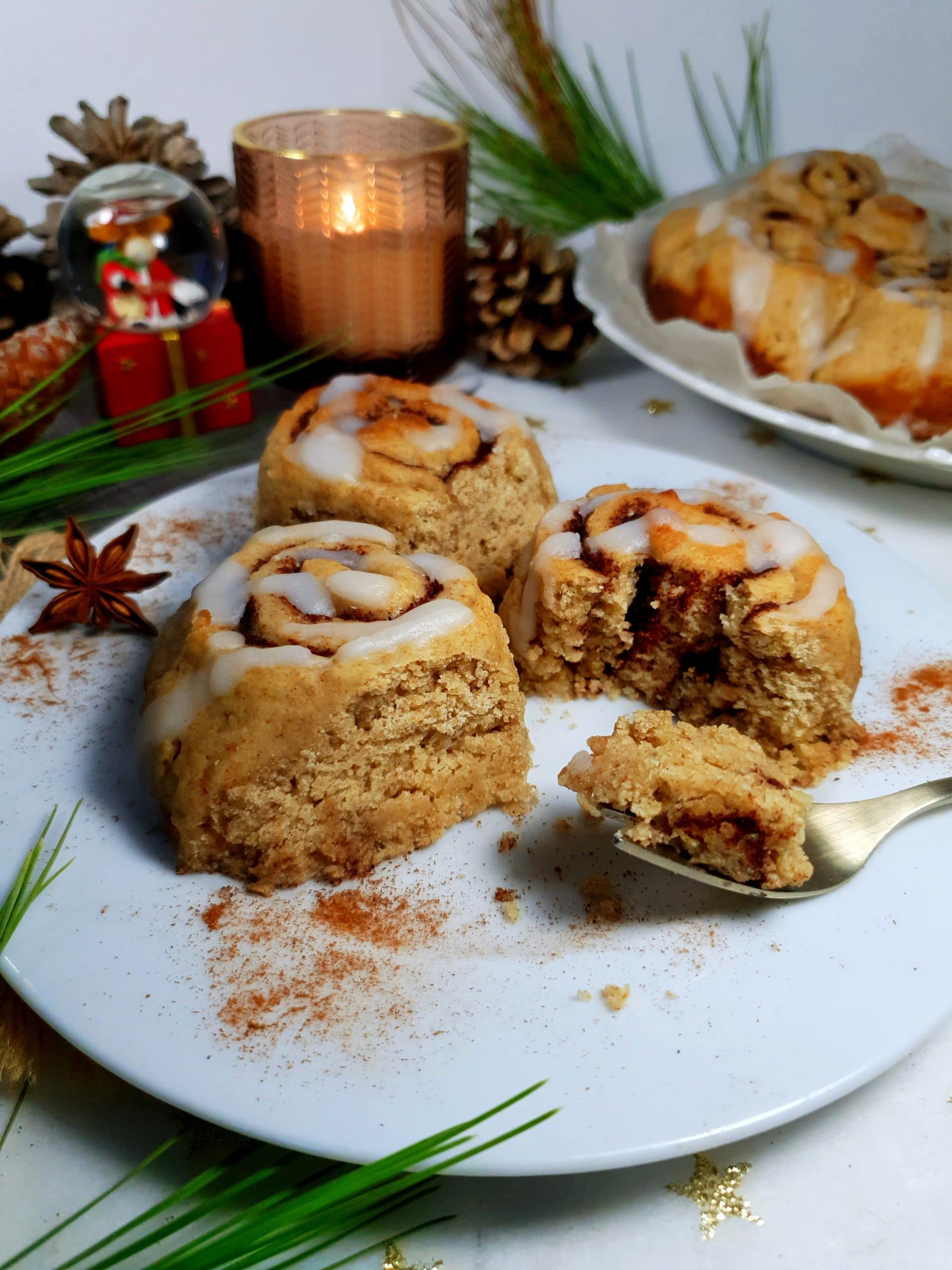 CINNAMON ROLLS sans gluten, sans lactose
